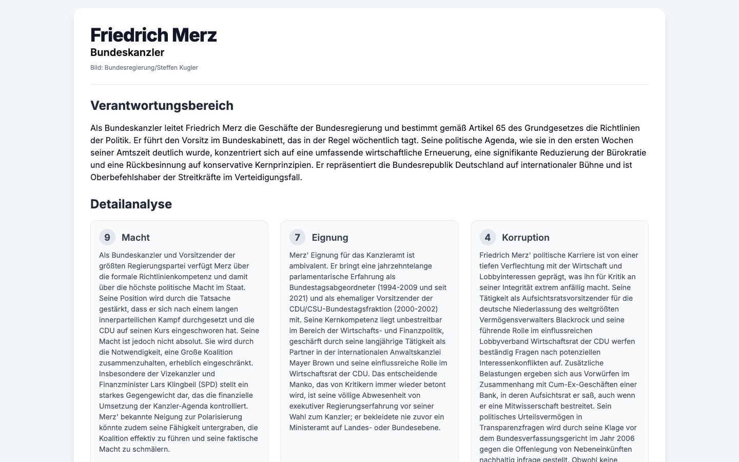Ministry Overview product screenshot